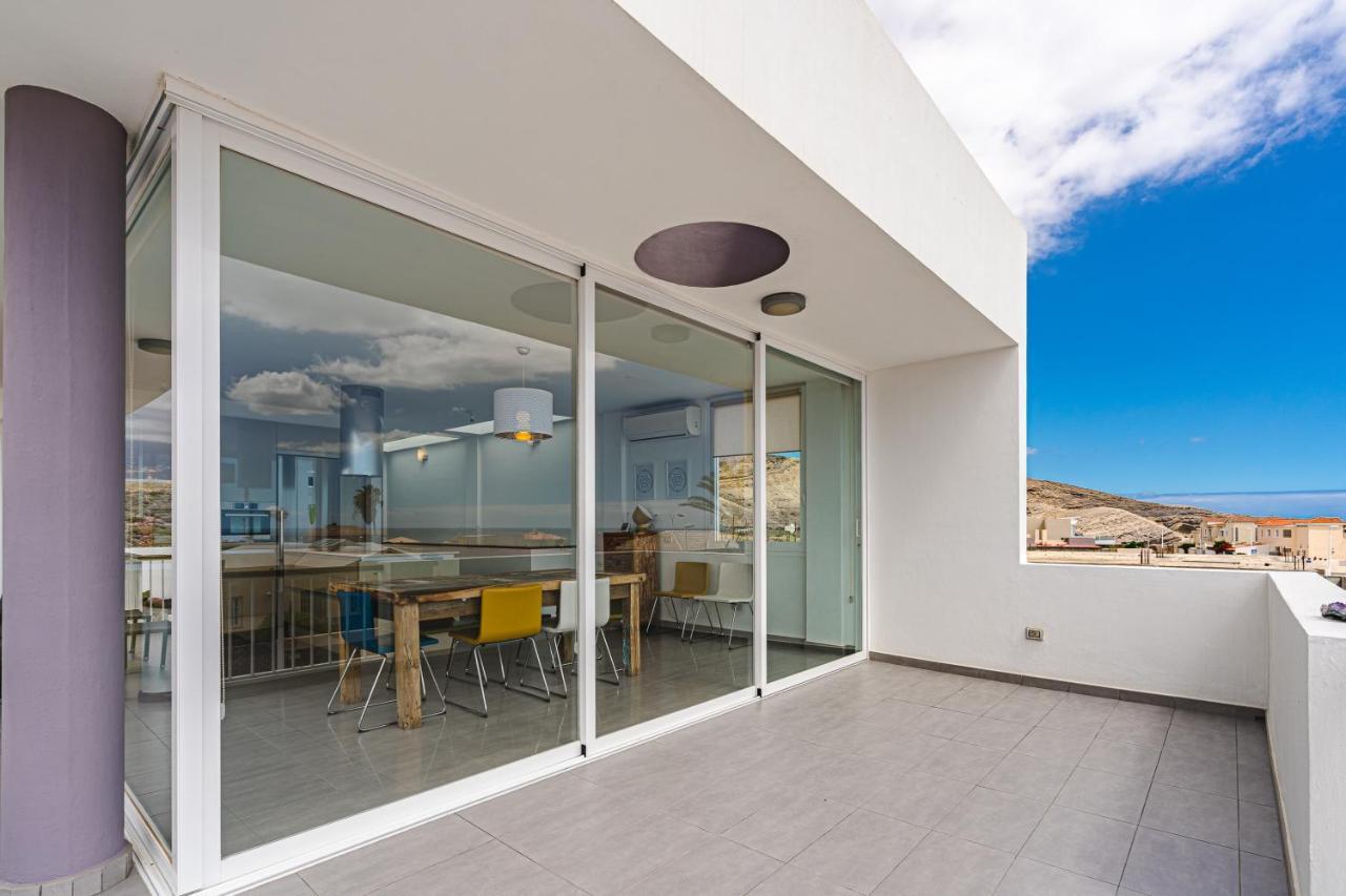 Modern 3Bdr Villa With Heated Pool El Médano Exterior foto