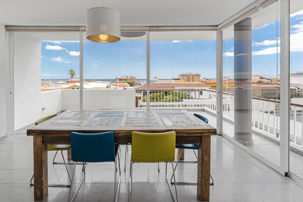 Modern 3Bdr Villa With Heated Pool El Médano Exterior foto