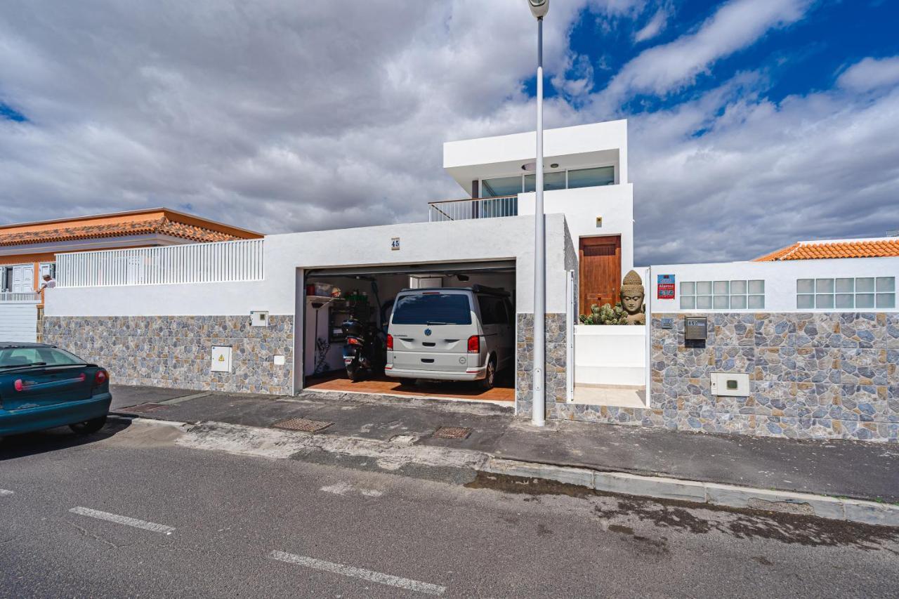 Modern 3Bdr Villa With Heated Pool El Médano Exterior foto